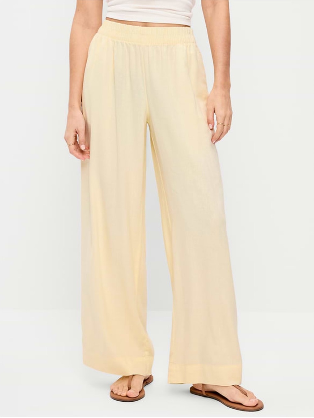 NWT- Old Navy - 2X. The Linen Wide Leg Pant